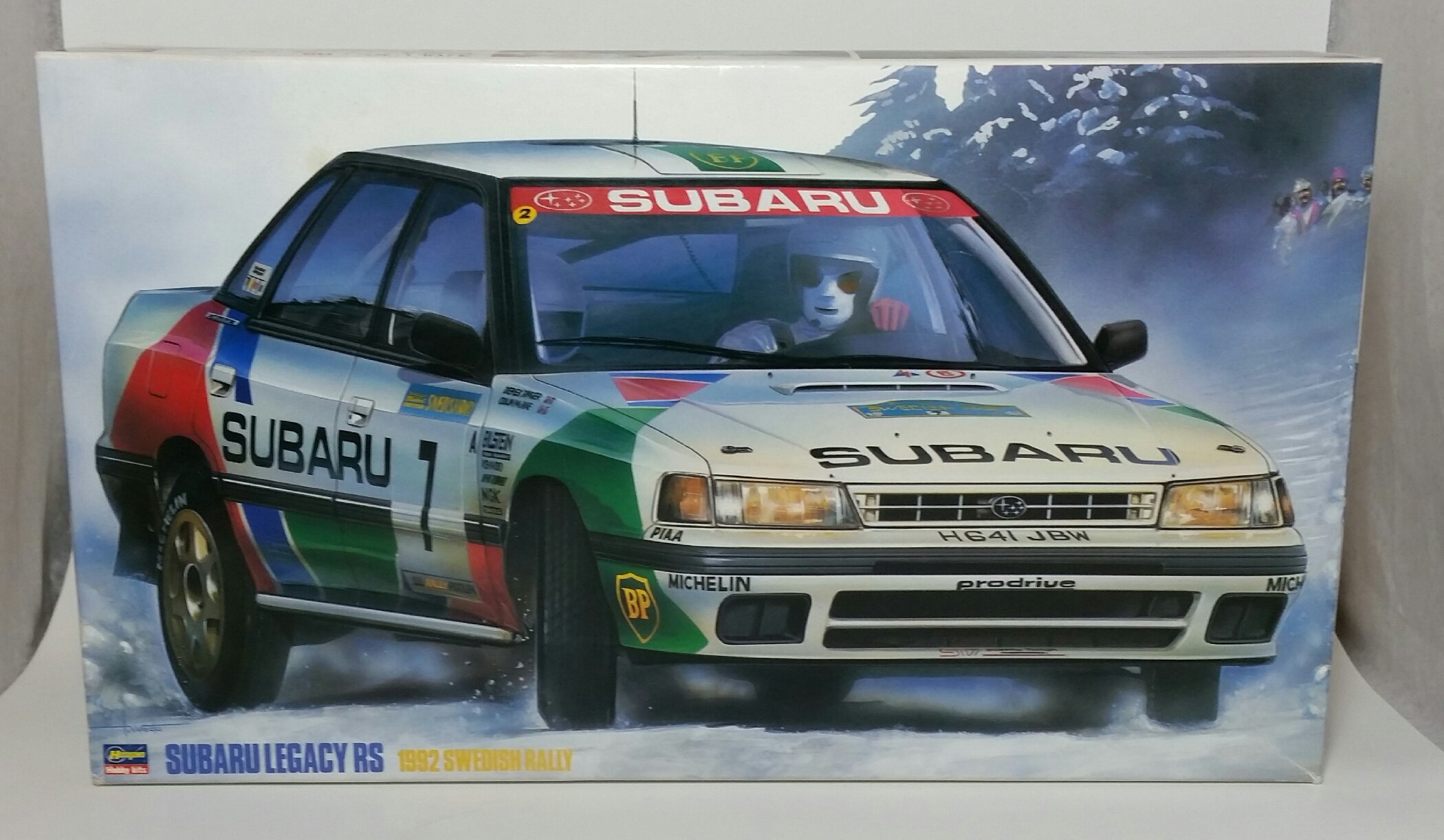 【中古】ハセガワ 1/24 スバルレガシィー 92スウェディッシュラリー #CR4 Amazon | ハセガワ 1/24 スバルレガシィー 92スウェディッシュラリー